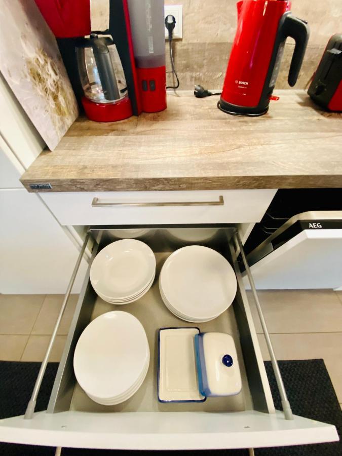 Fewo Unweit Warnemuende Sobierajczyk In Markgrafenheide Rostock Buitenkant foto